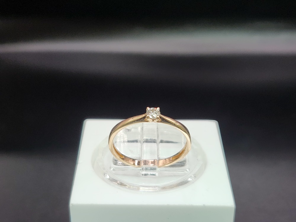 КОЛЬЦО БРИЛЛИАНТ Au 585