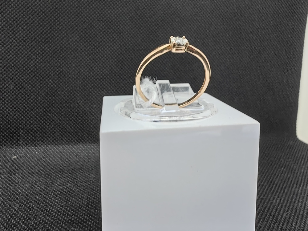 КОЛЬЦО БРИЛЛИАНТ Au 585