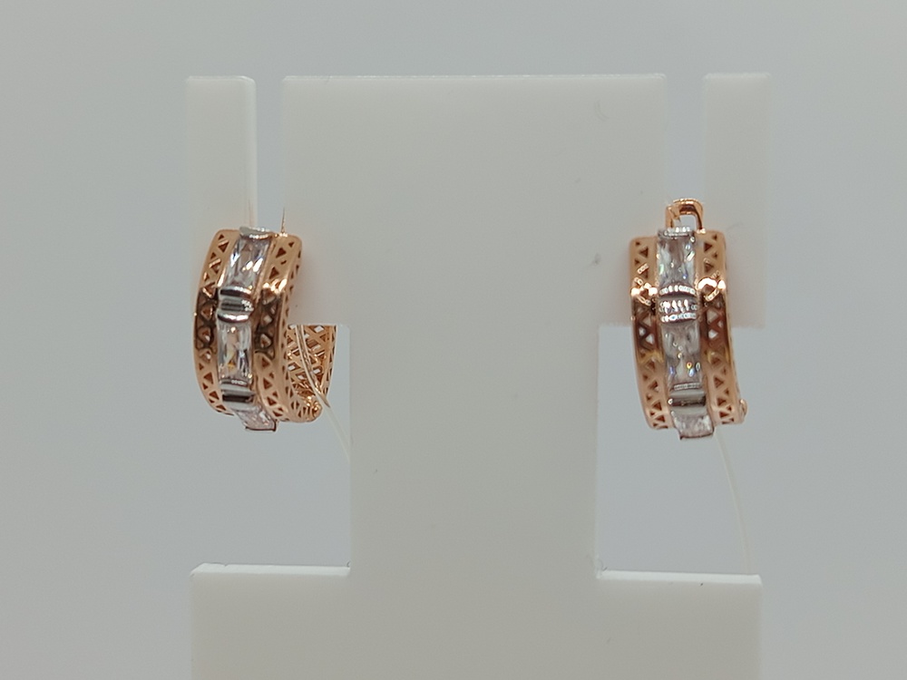 СЕРЬГИ С КАМНЯМИ (Au 585)