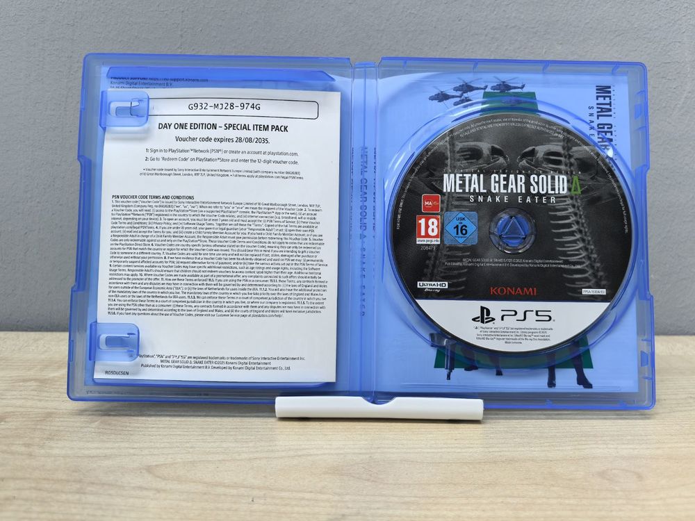 Игра Playstation 5 Metal Gear Solid snake eater