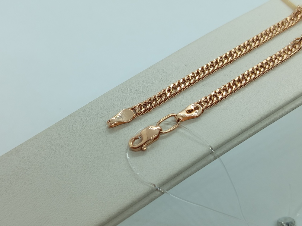 БРАСЛЕТ ПУСТОТЕЛЫЙ Панцирное (Au 585)