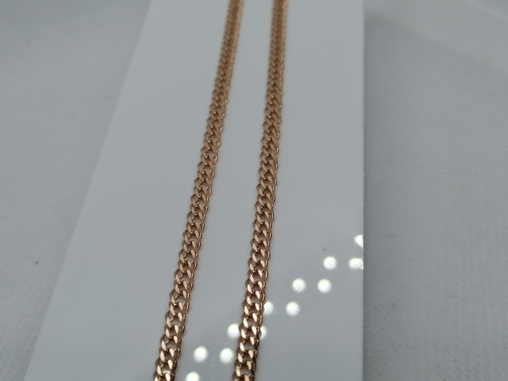 ЦЕПЬ ПОЛНОВЕСНАЯ Ромб двойной (Au 585)