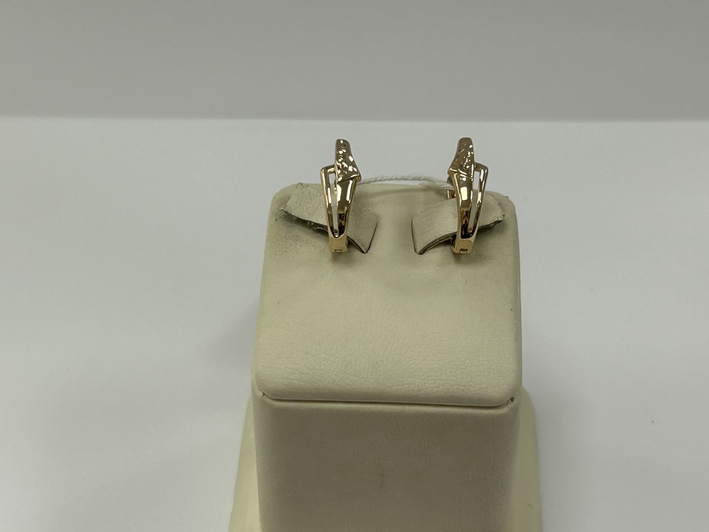 СЕРЬГИ БЕЗ КАМНЯ (Au 585)