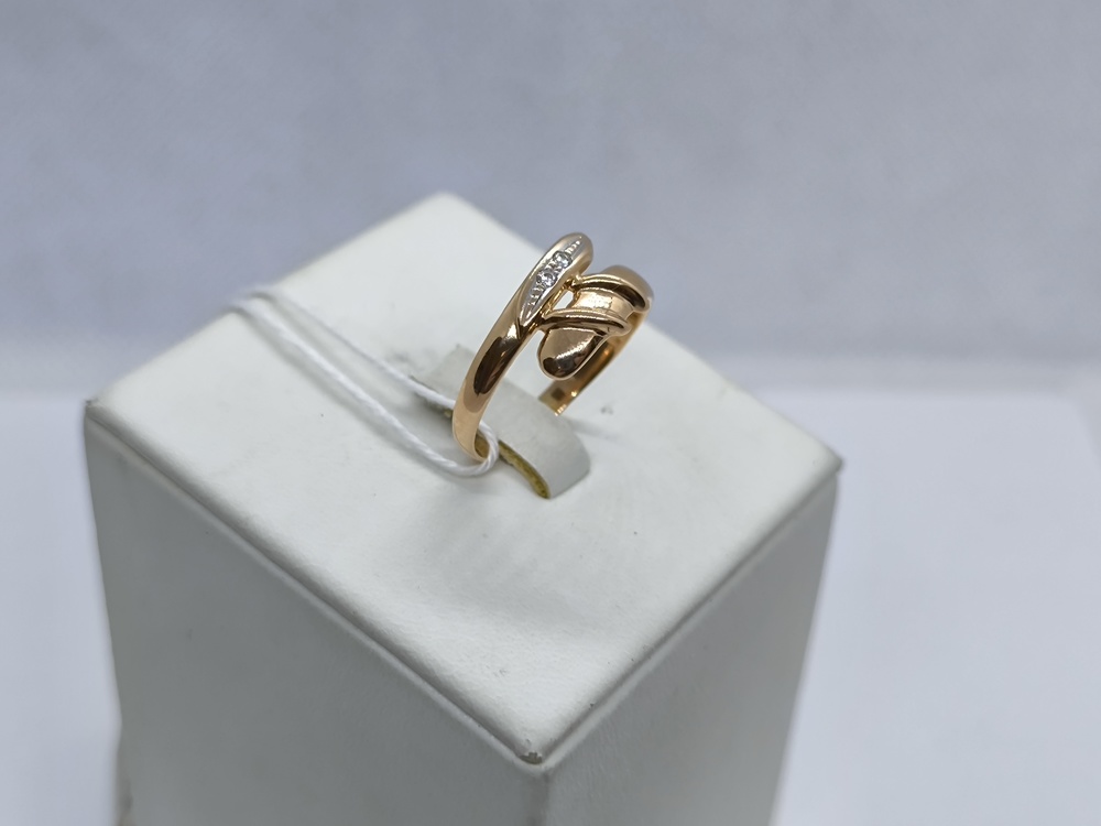 КОЛКМИ585 КОЛЬЦО С КАМНЯМИ (Au 585)