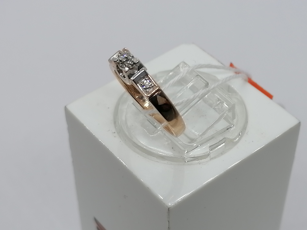 КОЛЬЦО БРИЛЛИАНТ Au 585