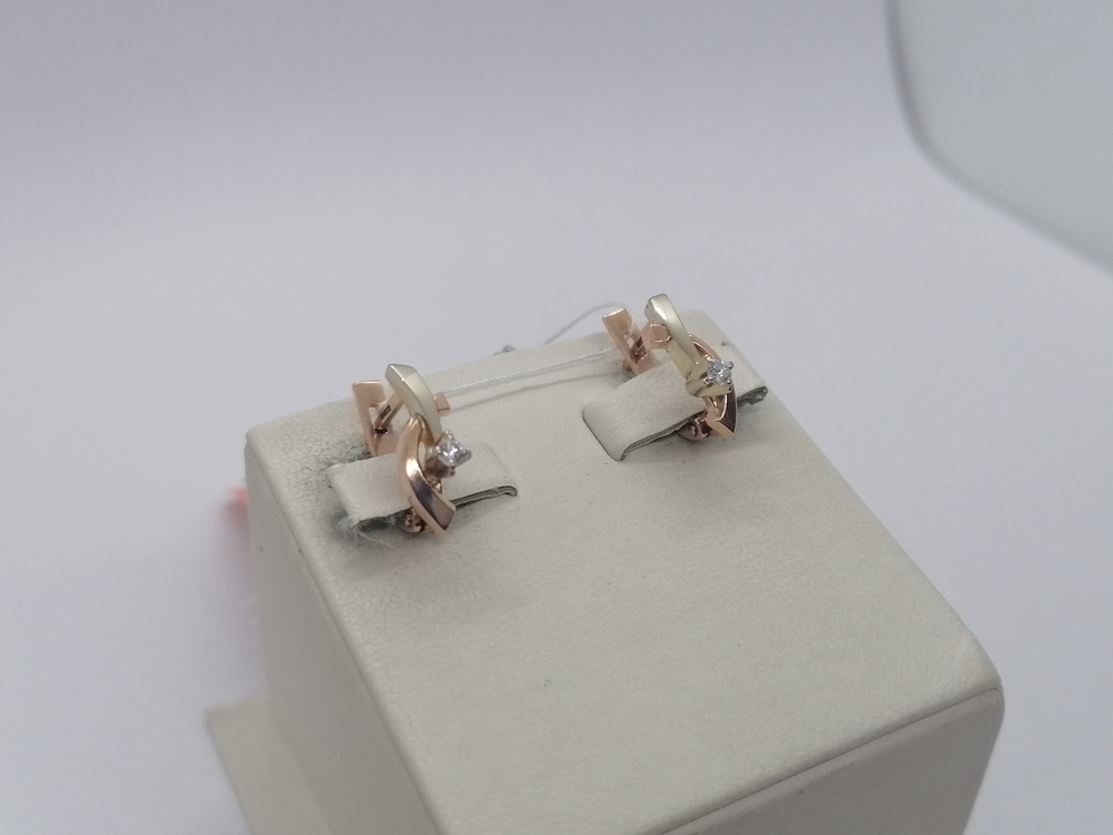 СЕРЬГИ БРИЛЛИАНТ (Au 585)