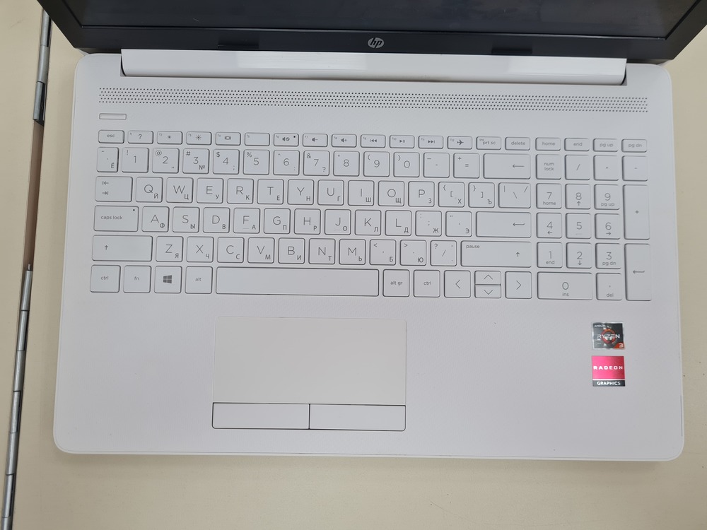 Ноутбук HP; Ryzen 3 3200U, Radeon Vega 3, 8 Гб, 256 Гб, Нет