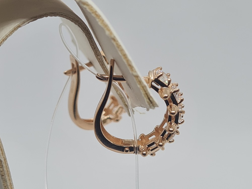 СЕРЬГИ С КАМНЯМИ (Au 585)