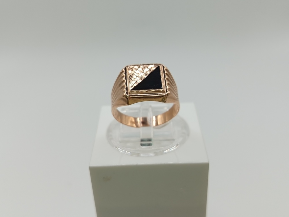 ПЕЧКМ585 ПЕЧАТКА С КАМНЕМ (Au 585)