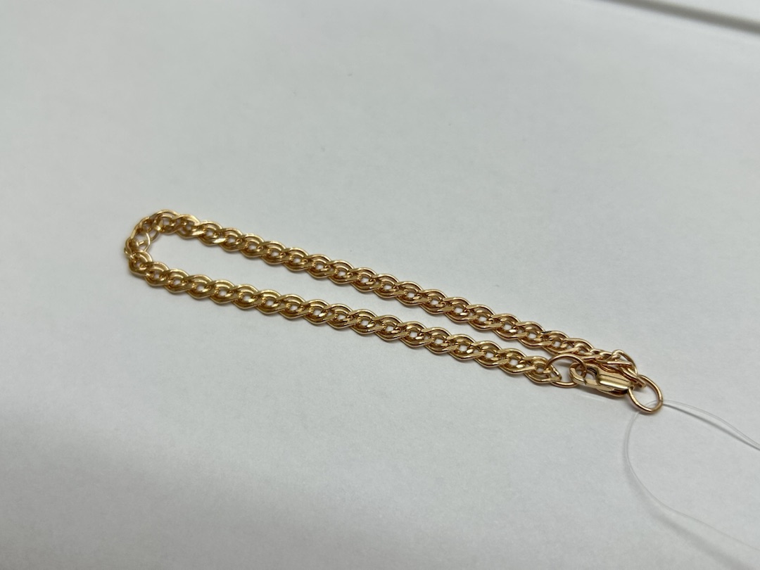 БРАСЛЕТ ПУСТОТЕЛЫЙ Нона (Au 585)