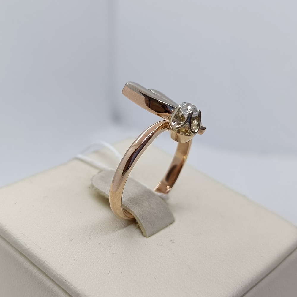 КОЛЬЦО С КАМНЕМ (Au 585)