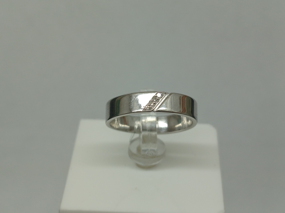 КОЛЬЦО БРИЛЛИАНТ (Ag 925)