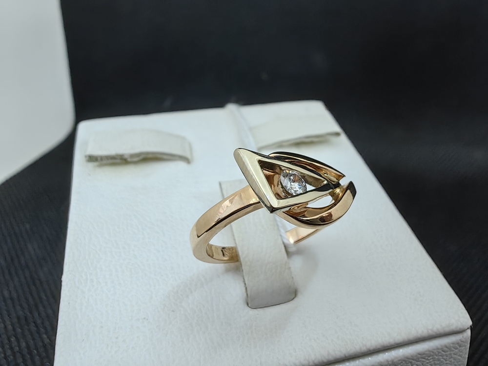 КОЛЬЦО БРИЛЛИАНТ Au 585