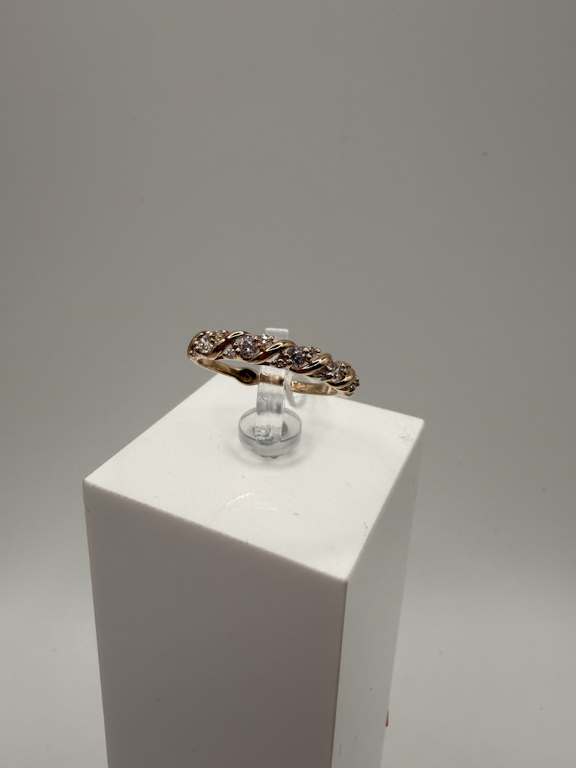 КОЛКМИ585 КОЛЬЦО С КАМНЯМИ (Au 585)