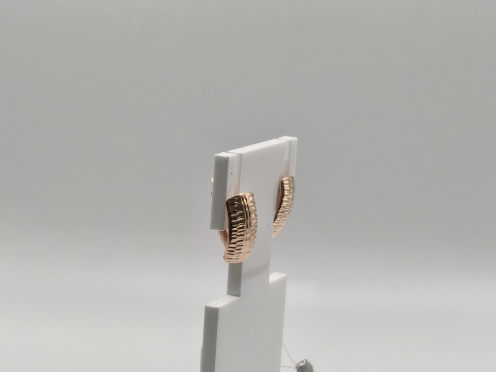 СЕРЬГИ БЕЗ КАМНЯ (Au 585)