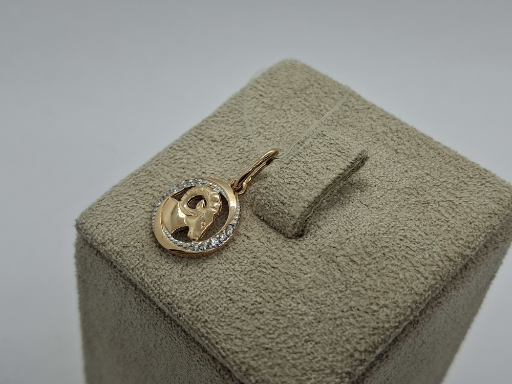 ПОДВЕСКА ЗНАК ЗОДИАКА КОЗЕРОГ (Au 585)