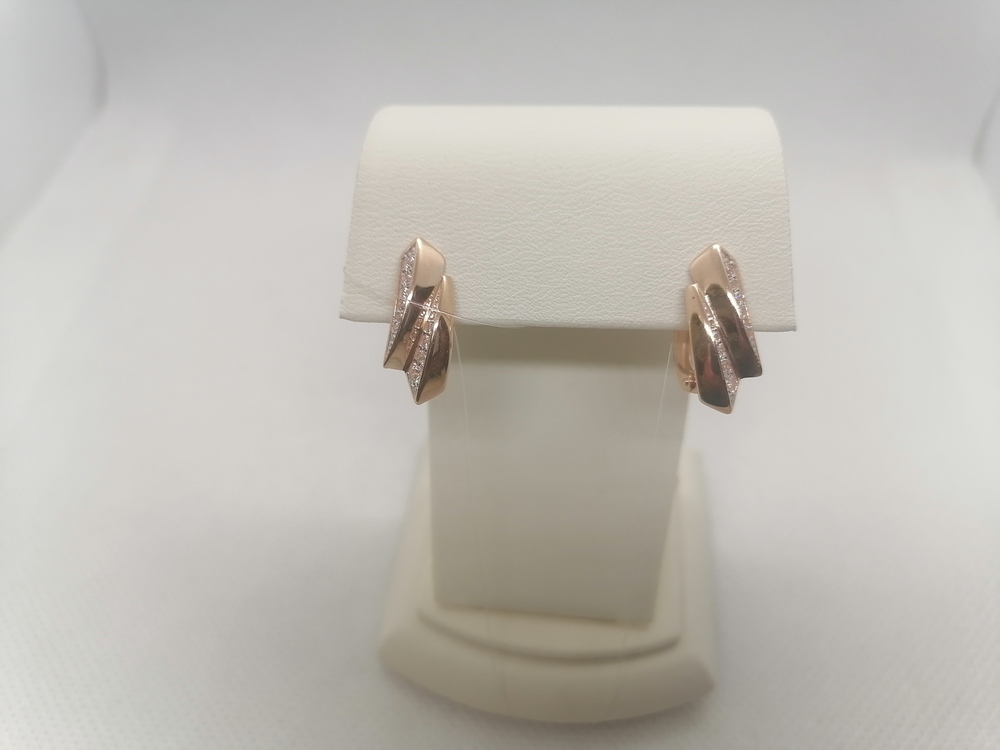 СЕРЬГИ С КАМНЯМИ (Au 585)