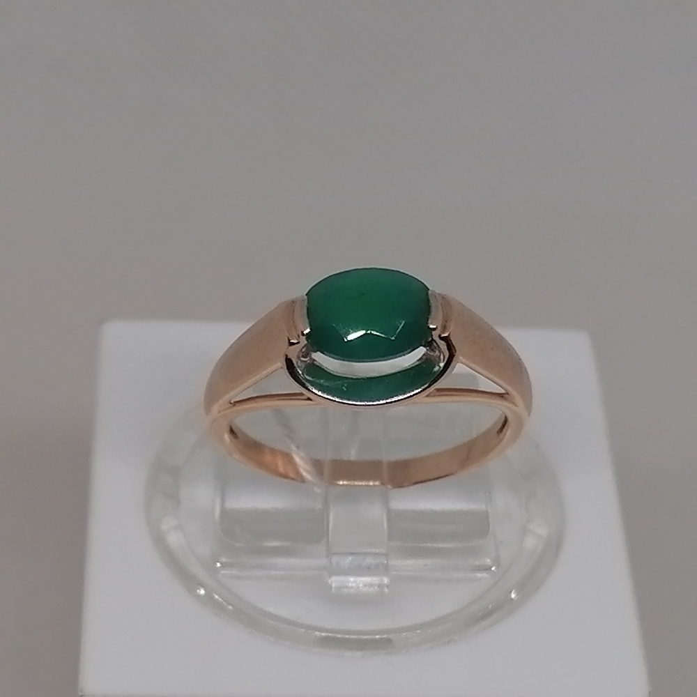 КОЛЬЦО С КАМНЕМ (Au 585)