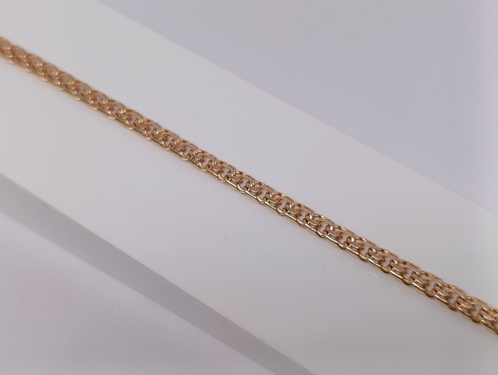 БРАСЛЕТ ПОЛНОВЕСНЫЙ Бисмарк (Au 585)