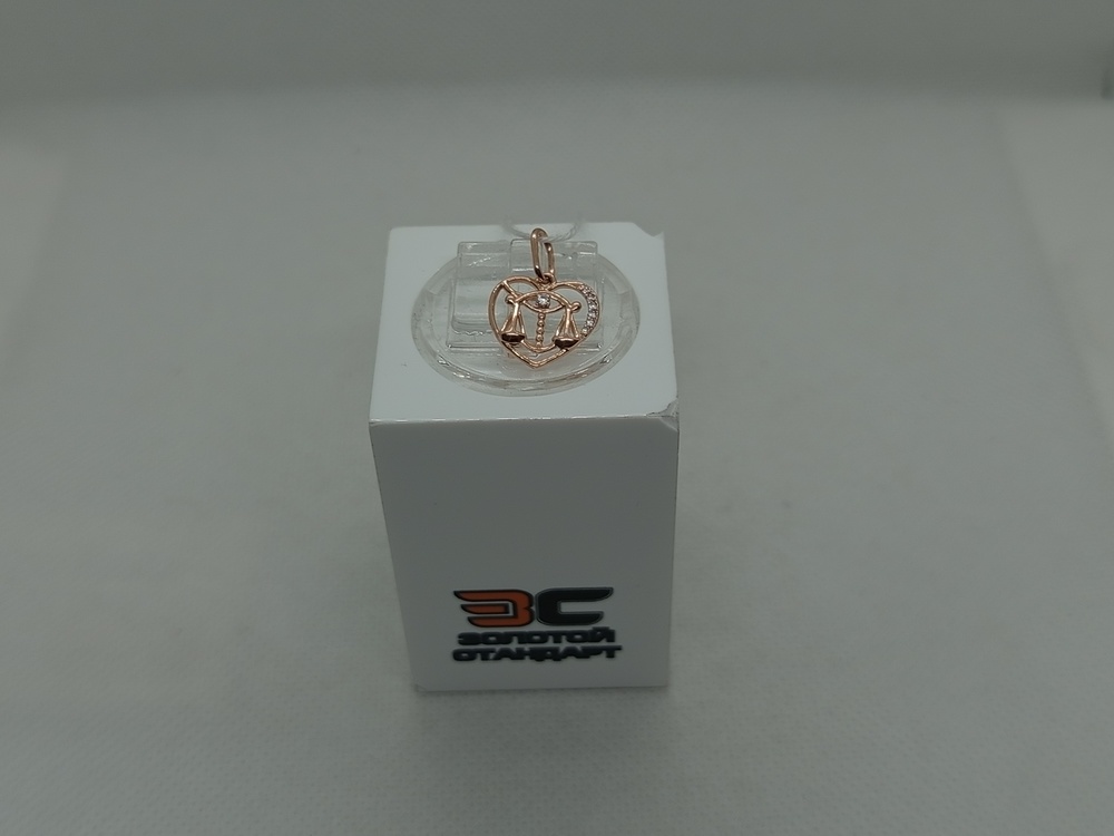 ПОДВЕСКА ЗНАК ЗОДИАКА ВЕСЫ Au 585