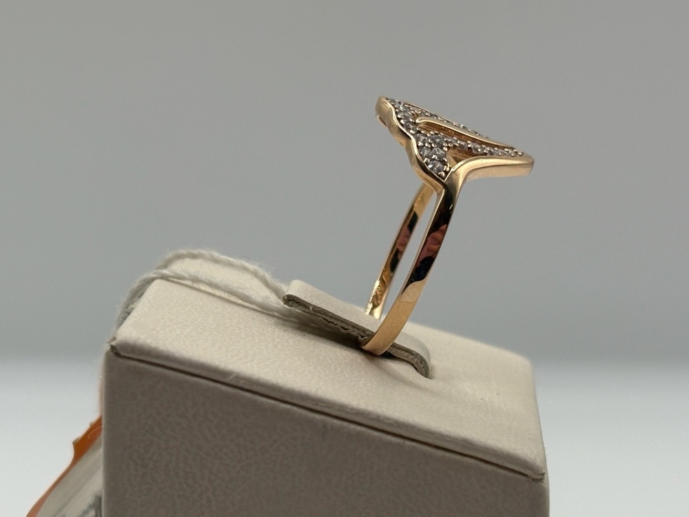КОЛКМИ585 КОЛЬЦО С КАМНЯМИ (Au 585)