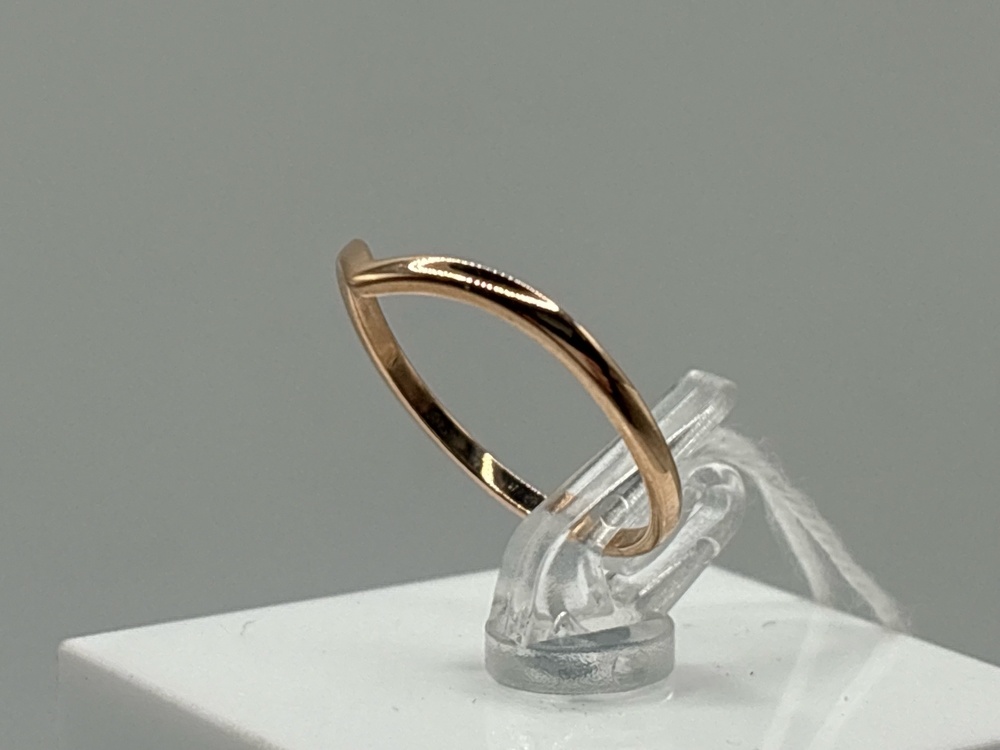 КОЛБКМ585 КОЛЬЦО БЕЗ КАМНЯ (Au 585)