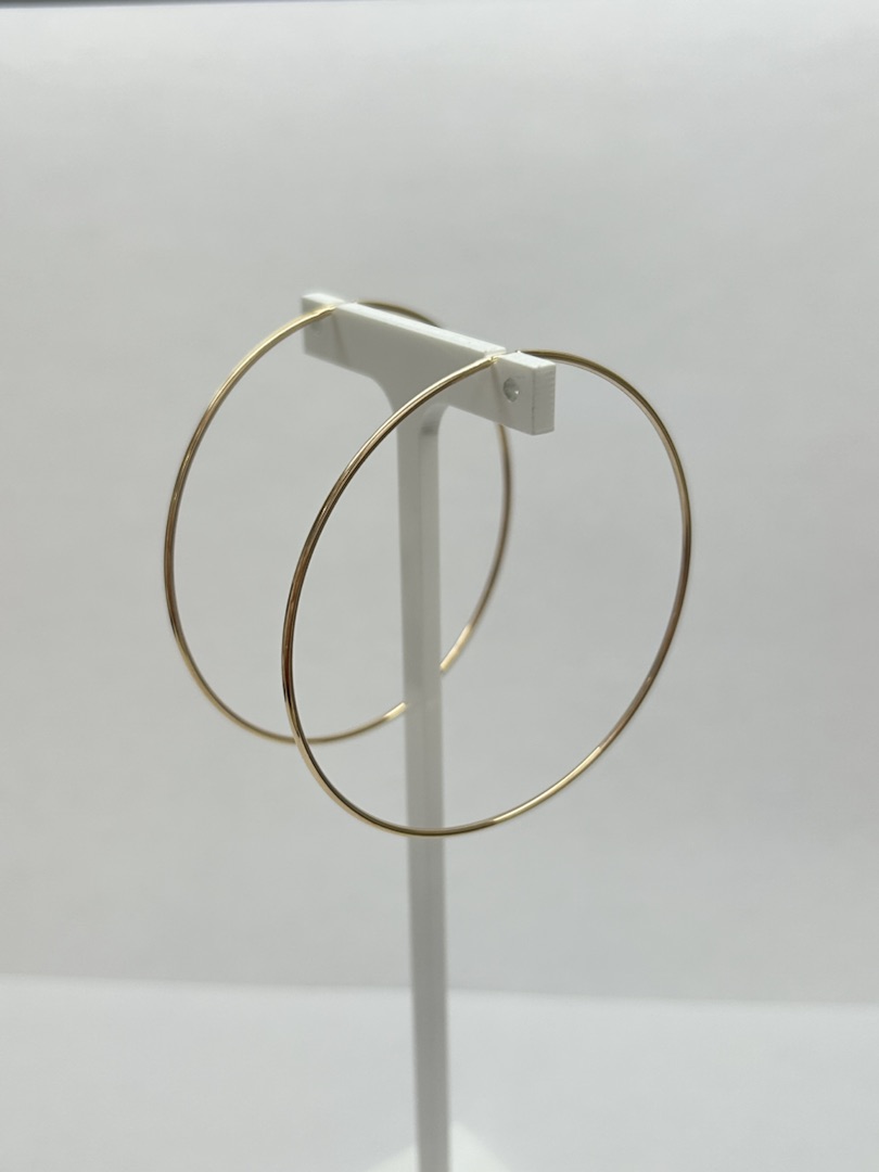 СЕРЬГИ КОНГО без камня (Au 585)