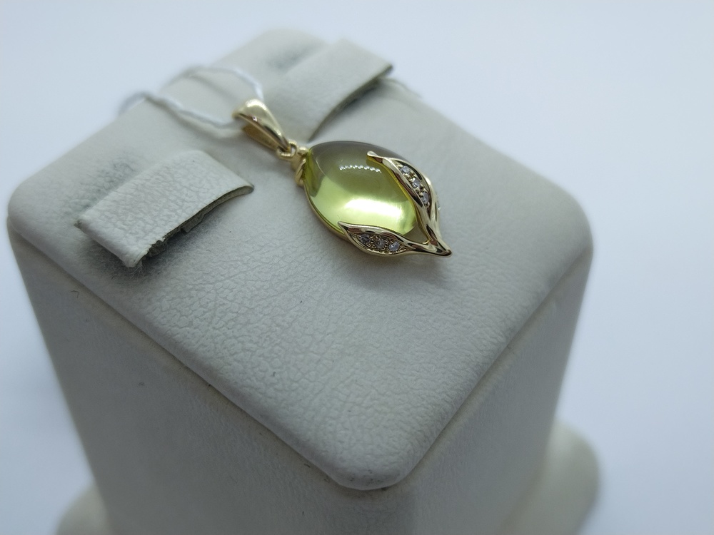 ПОДВЕСКА С КАМНЯМИ (Au 585)