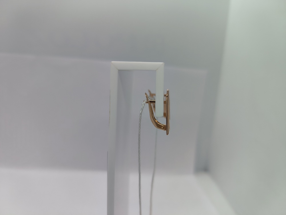 СЕРЬГИ БЕЗ КАМНЯ (Au 585)