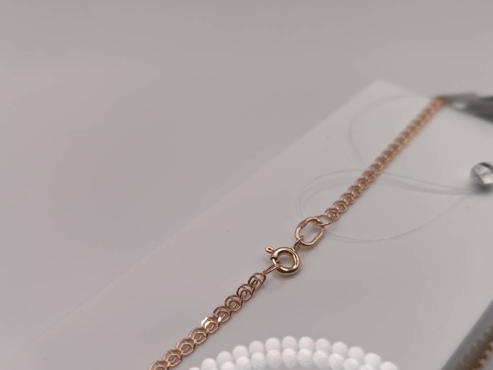 ЦЕПЬ ПУСТОТЕЛАЯ Лав (Au 585)