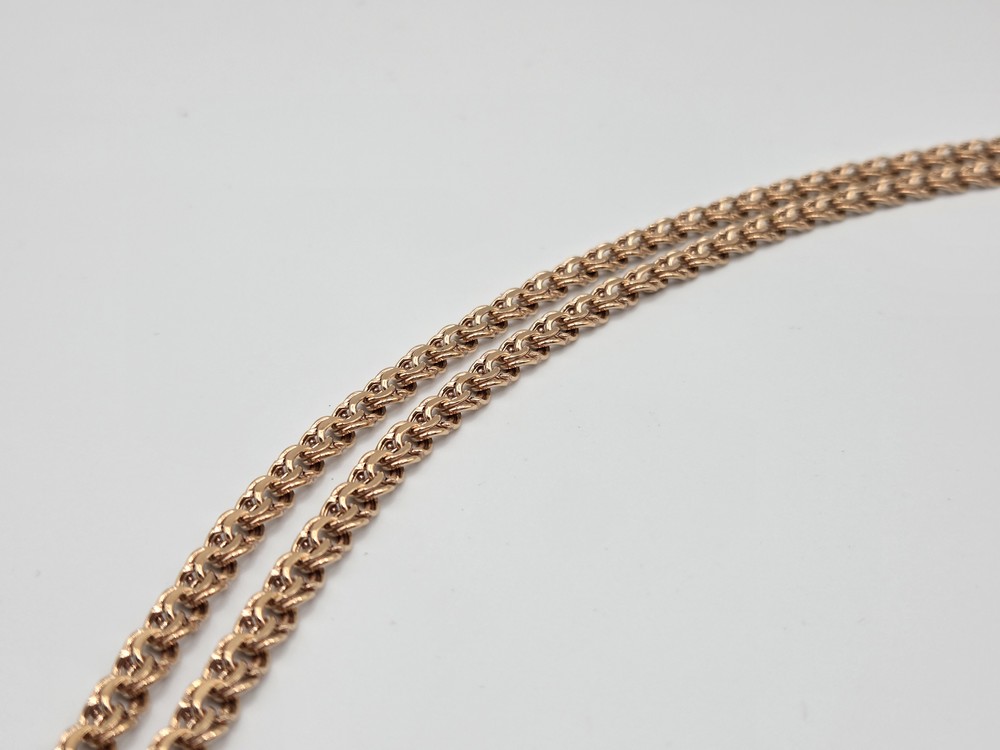 ЦПБС585 ЦЕПЬ ПУСТОТЕЛАЯ Бисмарк (Au 585)