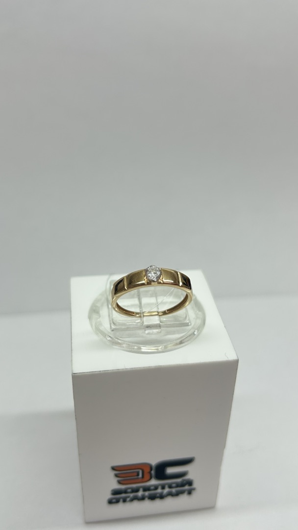 КОЛЬЦО С КАМНЕМ (Au 585)