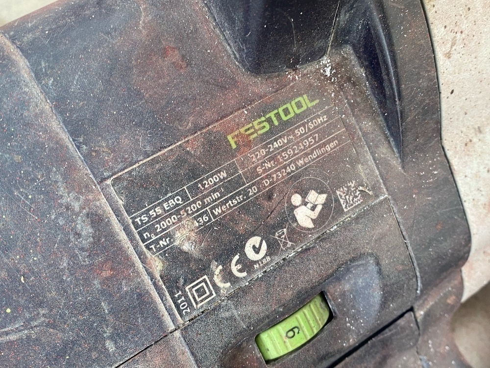 Дисковая пила Festool TS 55 EBQ