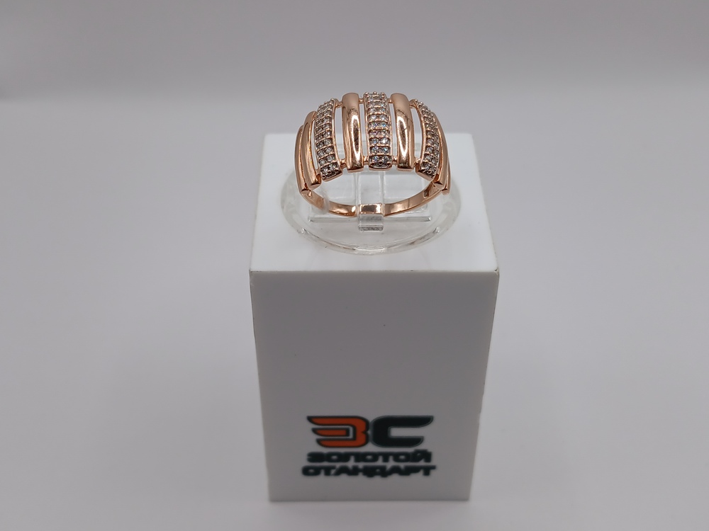 КОЛКМИ585 КОЛЬЦО С КАМНЯМИ (Au 585)