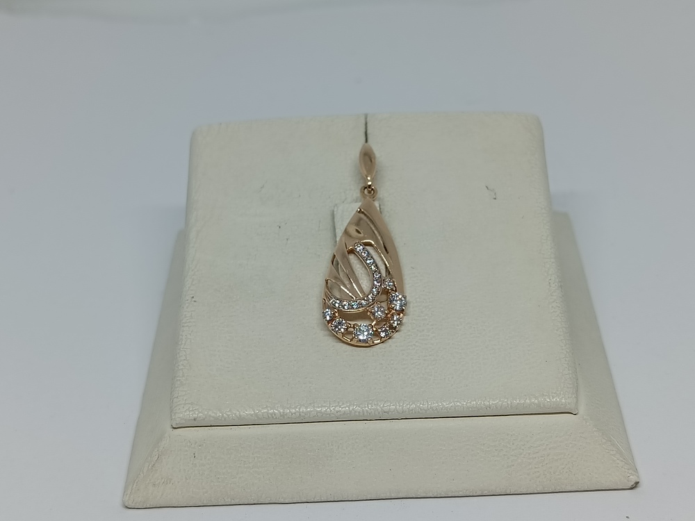 ПОДВЕСКА С КАМНЯМИ (Au 585)