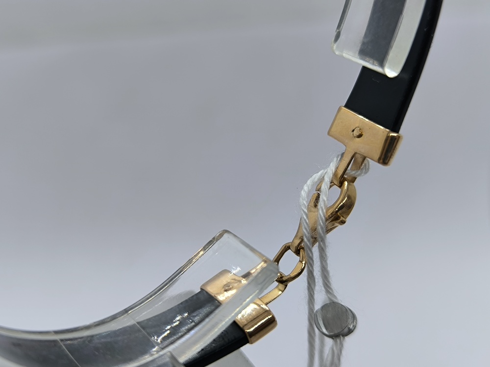 БРАСЛЕТ С КАУЧУКОМ Au 585