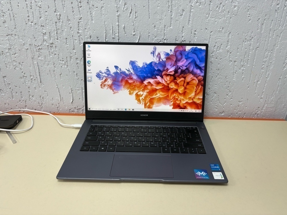 Ноутбук Honor MagicBook 14; Core i3-10110U, Intel UHD Graphics, 8 Гб, 256 Гб, Нет