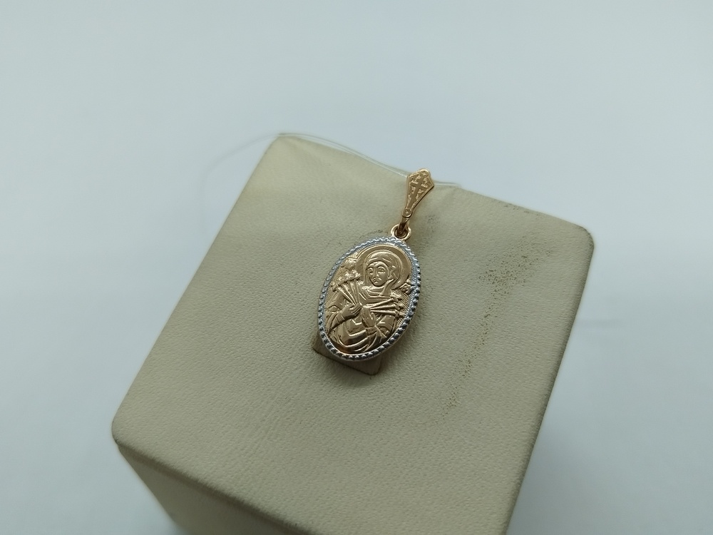 ПОДВЕСКА ИКОНА без камня (Au 585)