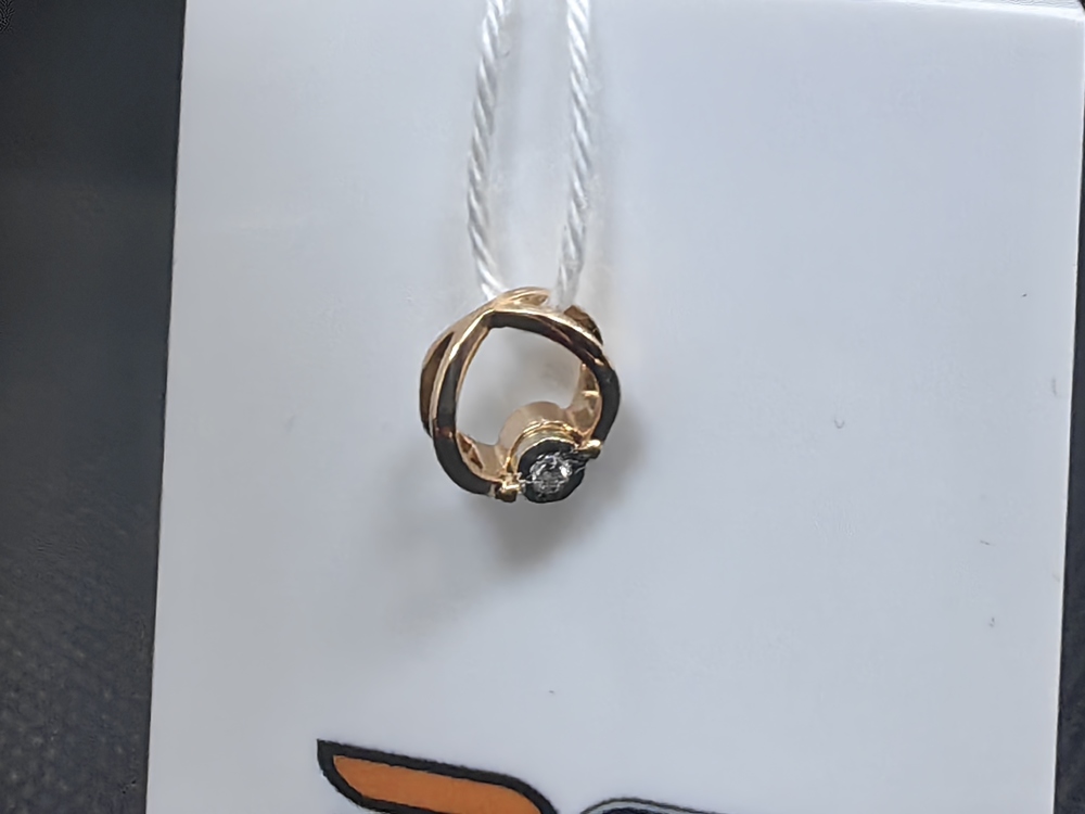 ПОДВЕСКА БРИЛЛИАНТ Au 585