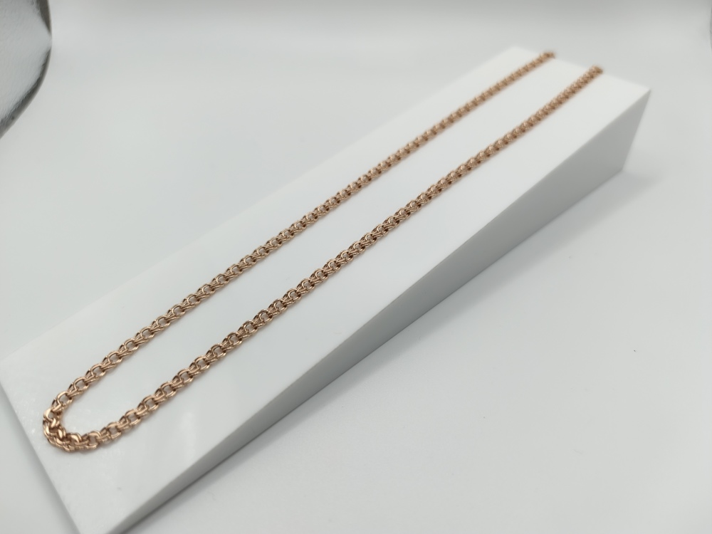 ЦЕПЬ ПУСТОТЕЛАЯ Бисмарк (Au 585)