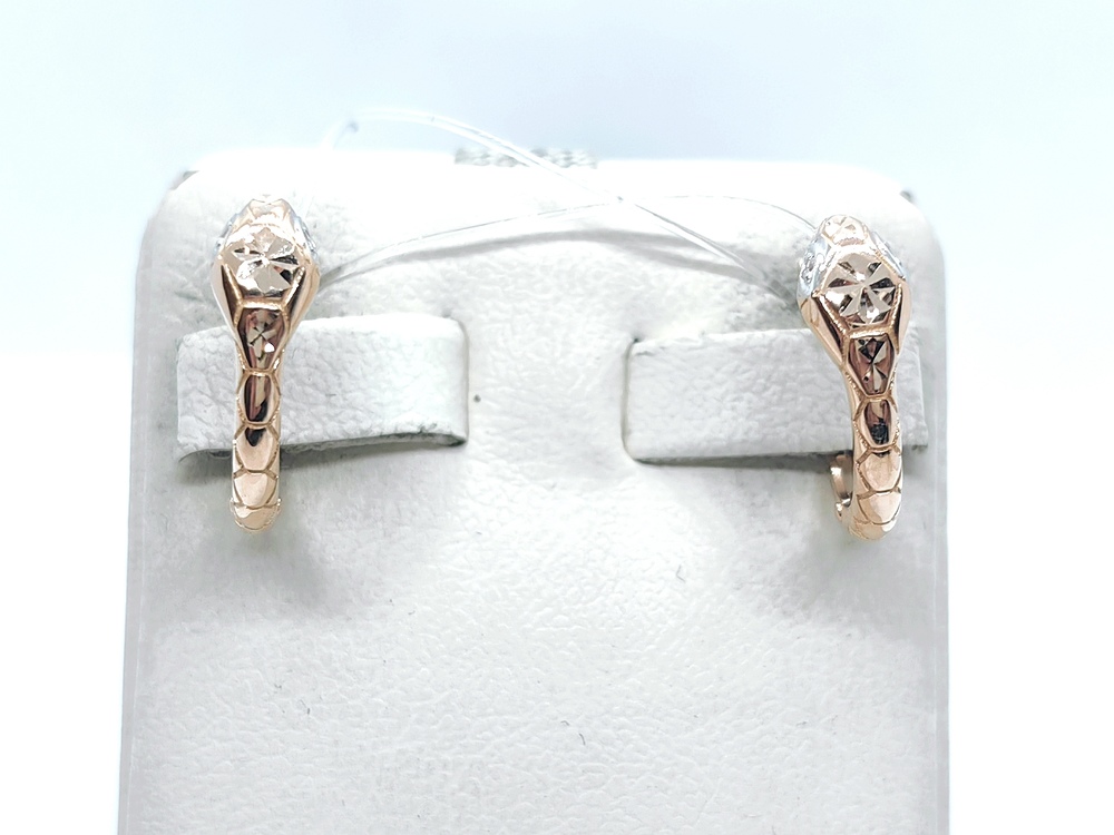 СЕРЬГИ С КАМНЯМИ (Au 585)