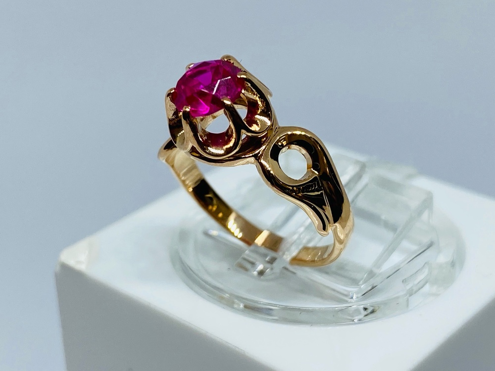 КОЛЬЦО С КАМНЕМ (Au 583)