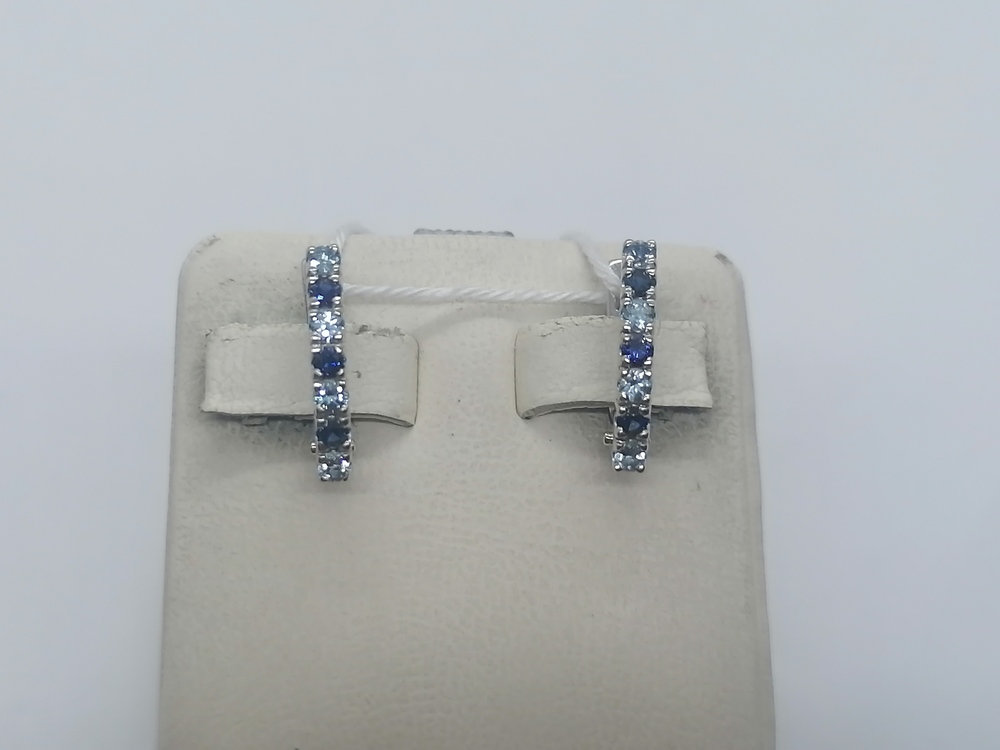 СЕРЬГИ С КАМНЯМИ (Au 585)