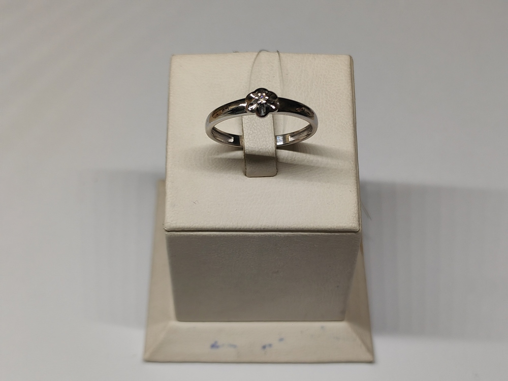 КОЛЬЦО БРИЛЛИАНТ (Ag 925)