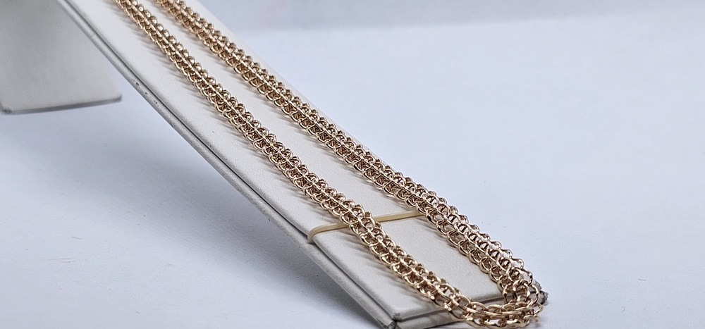 ЦЛИТ585 ЦЕПЬ ПОЛНОВЕСНАЯ Итальянка (Au 585)