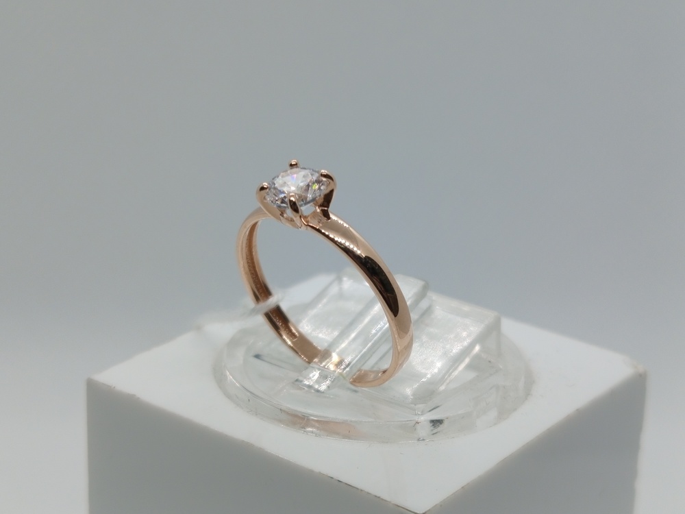 КОЛЬЦО С КАМНЕМ (Au 585)