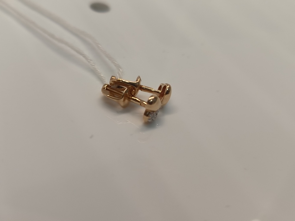 СЕРЬГИ ПУСЕТЫ (Au 585)