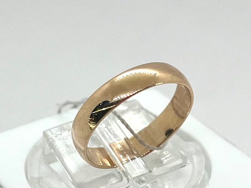 КОЛЬЦО ОБРУЧАЛЬНОЕ гладкое (Au 585)
