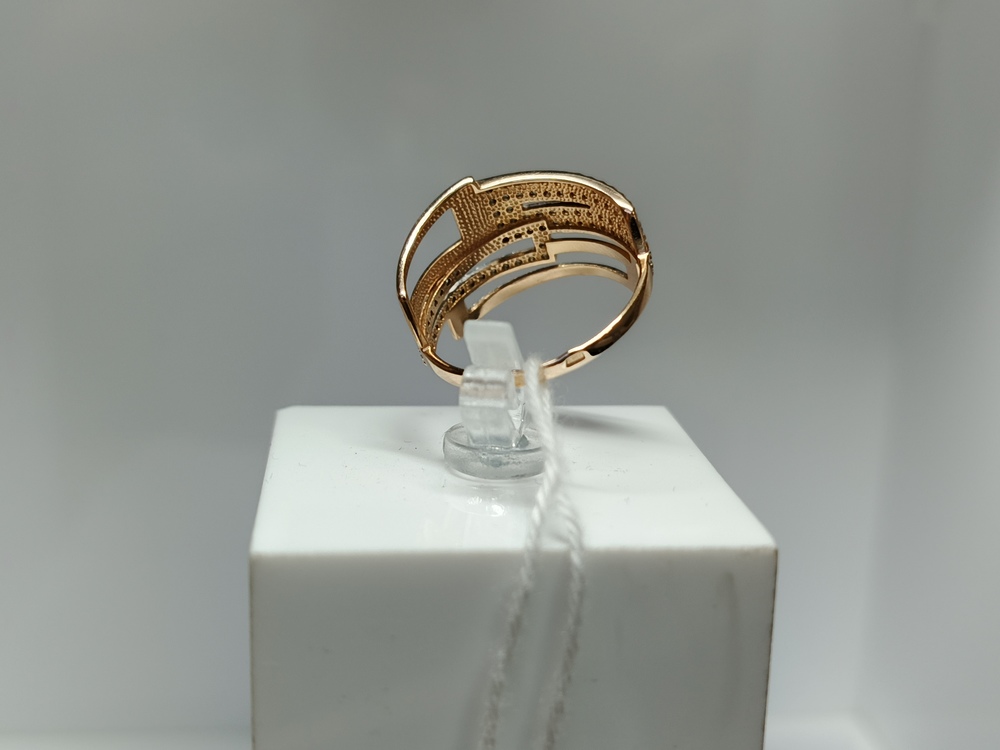 КОЛКМИ585 КОЛЬЦО С КАМНЯМИ (Au 585)