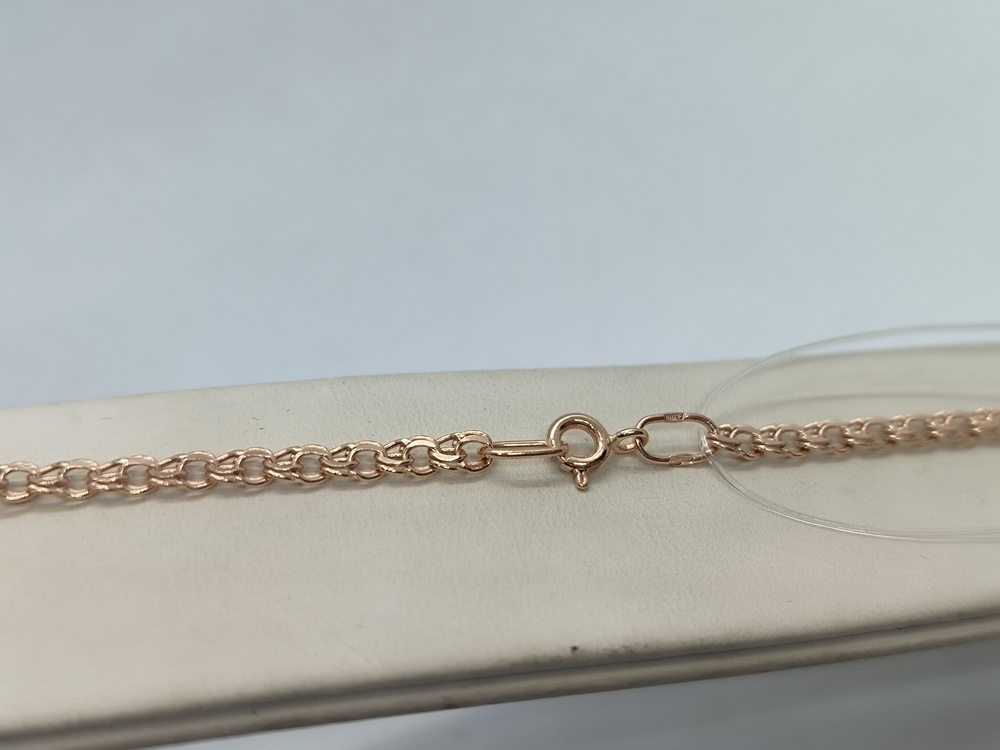 ЦЕПЬ ПУСТОТЕЛАЯ Бисмарк (Au 585)